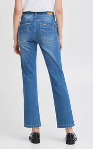 FRANSA<BR>
Fridae Pam Jeans<BR>
Blue<BR>