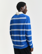 Load image into Gallery viewer, GANT&lt;BR&gt;
Ribbed Cotton RugbyShirt&lt;BR&gt;
447&lt;BR&gt;
