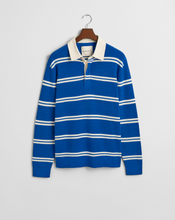 Load image into Gallery viewer, GANT&lt;BR&gt;
Ribbed Cotton RugbyShirt&lt;BR&gt;
447&lt;BR&gt;
