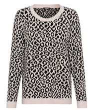 Load image into Gallery viewer, OLSEN&lt;BR&gt;
Henry Fit Animal Print&lt;BR&gt;
Latte&lt;BR&gt;

