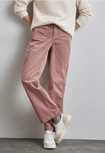 Load image into Gallery viewer, STREET ONE&lt;BR&gt;
Cord Trousers&lt;BR&gt;
Pink&lt;BR&gt;
