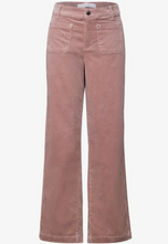 Load image into Gallery viewer, STREET ONE&lt;BR&gt;
Cord Trousers&lt;BR&gt;
Pink&lt;BR&gt;
