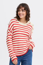 Load image into Gallery viewer, FRANSA&lt;BR&gt;
Belinda Knit Jumper&lt;BR&gt;
Poinsetta&lt;BR&gt;

