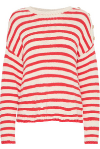 FRANSA<BR>
Belinda Knit Jumper<BR>
Poinsetta<BR>