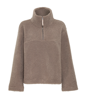 FRANSA<BR>
Mikala Teddy Fleece<BR>
Brindle