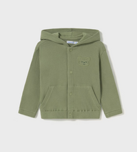 Load image into Gallery viewer, MAYORAL&lt;BR&gt;
Hooded Jacket&lt;BR&gt;
Sage&lt;BR&gt;

