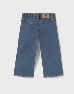 MAYORAL<BR>
Denim Jeans Girl<BR>
Medium Denim<BR>