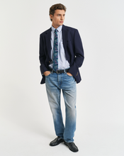 Load image into Gallery viewer, GANT&lt;BR&gt;
Short Sleeve Poplin Shirt&lt;BR&gt;
Blue, Pink&lt;BR&gt;
