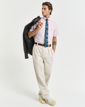 Load image into Gallery viewer, GANT&lt;BR&gt;
Short Sleeve Poplin Shirt&lt;BR&gt;
Blue, Pink&lt;BR&gt;
