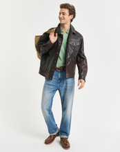 Load image into Gallery viewer, GANT&lt;BR&gt;
Contrast Pique Polo Shirt&lt;BR&gt;
Sage&lt;BR&gt;
