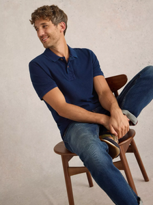 WHITE STUFF<BR>
Utility Polo<BR>
Dark Blue/ Washed Black<BR>
Deep Blue/ Dust Blue/ Mid Green<BR>