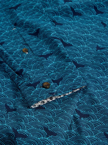 WHITE STUFF<BR>
Waves Shirt<BR>
Blue Print<BR>