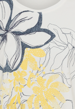 Load image into Gallery viewer, OLSEN&lt;BR&gt;
Graphic T-Shirt&lt;BR&gt;
Yellow&lt;BR&gt;
