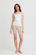 Load image into Gallery viewer, FRANSA&lt;BR&gt;
Lessa Shorts in Oxford Tan&lt;BR&gt;
Skin&lt;BR&gt;

