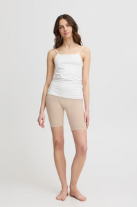 FRANSA<BR>
Lessa Shorts in Oxford Tan<BR>
Skin<BR>