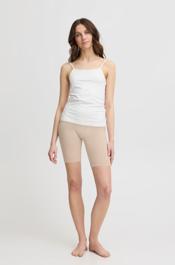 FRANSA<BR>
Lessa Shorts in Oxford Tan<BR>
Skin<BR>