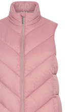Load image into Gallery viewer, FRANSA&lt;BR&gt;
BaPadding Gilet&lt;BR&gt;
Pink, Azure&lt;BR&gt;
