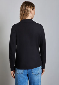 STREET ONE<BR>
Jersey Blazer<BR>
Navy<BR>