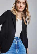 Load image into Gallery viewer, STREET ONE&lt;BR&gt;
Jersey Blazer&lt;BR&gt;
Navy&lt;BR&gt;
