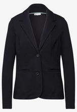 Load image into Gallery viewer, STREET ONE&lt;BR&gt;
Jersey Blazer&lt;BR&gt;
Navy&lt;BR&gt;
