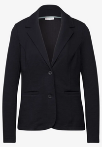 STREET ONE<BR>
Jersey Blazer<BR>
Navy<BR>