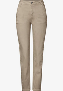 STREET ONE<BR>
Jeans in Casual Fit<BR>
Beige<BR>