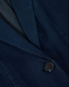 WHITE STUFF<BR>
Evelyn Jersey Blazer<BR>
Denim<BR>