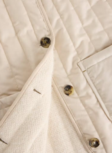 Load image into Gallery viewer, WHITE STUFF&lt;BR&gt;
Emma Quilted Gilet&lt;BR&gt;
White&lt;BR&gt;

