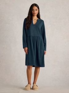 WHITE STUFF<BR>
Thea Denim Dress<BR>
Blue<BR>