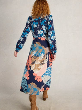 Load image into Gallery viewer, WHITE STUFF&lt;BR&gt;
Megan Jersey Dress&lt;BR&gt;
Navy&lt;BR&gt;
