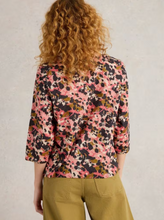 Load image into Gallery viewer, WHITE STUFF&lt;BR&gt;
Rae Organic Top&lt;BR&gt;
Pink&lt;BR&gt;
