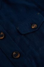 Load image into Gallery viewer, WHITE STUFF&lt;BR&gt;
Denim Utility Jacket&lt;BR&gt;
Navy&lt;BR&gt;
