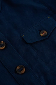 WHITE STUFF<BR>
Denim Utility Jacket<BR>
Navy<BR>