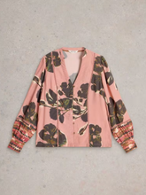 Load image into Gallery viewer, WHITE STUFF&lt;BR&gt;
Paloma Top&lt;BR&gt;
Pink&lt;BR&gt;
