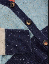 Load image into Gallery viewer, WHITE STUFF&lt;BR&gt;
ColourBlock Wool Jumper&lt;BR&gt;
Blue Multi&lt;BR&gt;
