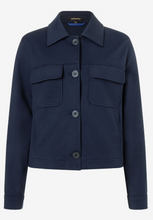 Load image into Gallery viewer, MORE AND MORE&lt;BR&gt;
Jersey Jacket&lt;BR&gt;
Marine&lt;BR&gt;
