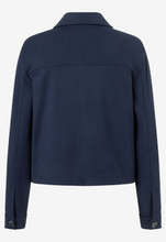 Load image into Gallery viewer, MORE AND MORE&lt;BR&gt;
Jersey Jacket&lt;BR&gt;
Marine&lt;BR&gt;
