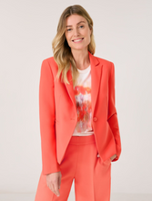 Load image into Gallery viewer, GERRY WEBER&lt;BR&gt;
Fitted Blazer&lt;BR&gt;
Orange&lt;BR&gt;
