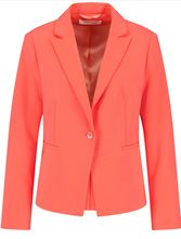 Load image into Gallery viewer, GERRY WEBER&lt;BR&gt;
Fitted Blazer&lt;BR&gt;
Orange&lt;BR&gt;
