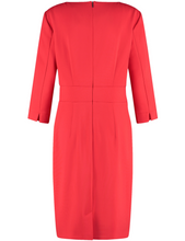 Load image into Gallery viewer, GERRY WEBER&lt;BR&gt;
Figure Defining Sheath Dress&lt;BR&gt;
Red&lt;BR&gt;
