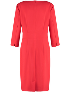 GERRY WEBER<BR>
Figure Defining Sheath Dress<BR>
Red<BR>