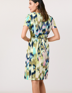 GERRY WEBER<BR>
Slightly Fitted Dress<BR>
Multi<BR>
