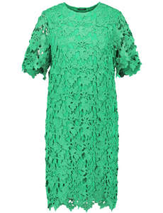 TAIFUN<BR>
Lace Dress<BR>
Green<BR>