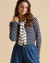 Load image into Gallery viewer, BRAKEBURN&lt;BR&gt;
Breton Stripe T-Shirt&lt;BR&gt;
Navy/White&lt;BR&gt;
