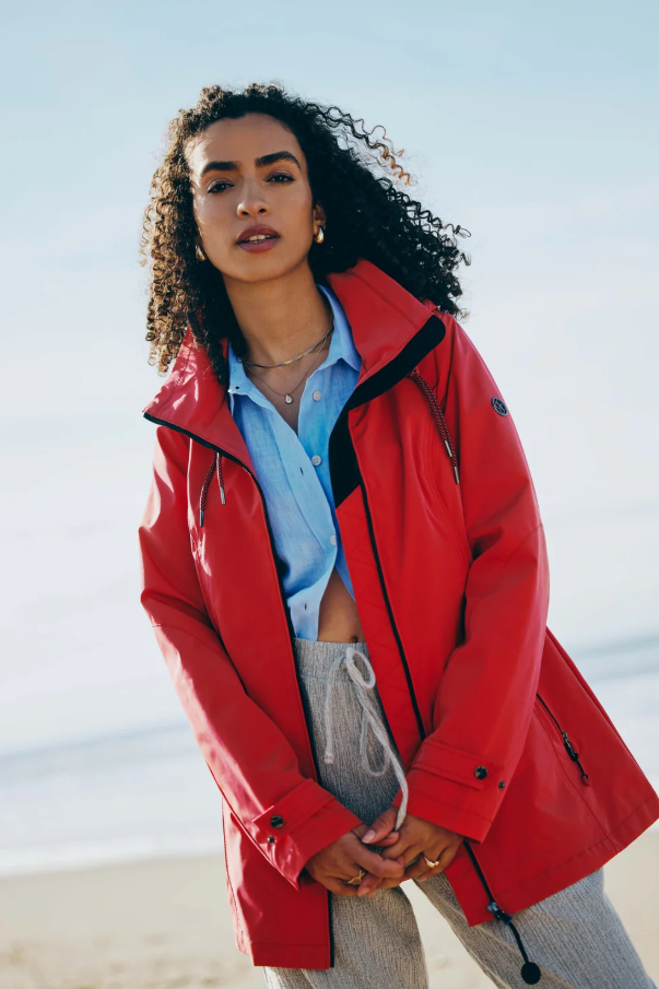 DISTRICT<BR>
Cabana Outer Wear<BR>
Coral<BR>