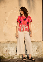 Load image into Gallery viewer, PERUZZI&lt;BR&gt;
Button Front Trousers&lt;BR&gt;
Sand&lt;BR&gt;
