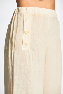 PERUZZI<BR>
Button Front Trousers<BR>
Sand<BR>