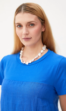 Load image into Gallery viewer, PERUZZI&lt;BR&gt;
Raised Pocket Dress&lt;BR&gt;
Cobalt&lt;BR&gt;
