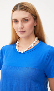 PERUZZI<BR>
Raised Pocket Dress<BR>
Cobalt<BR>