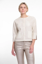 Load image into Gallery viewer, RINO AND PELLE&lt;BR&gt;
Abou Faux Leather Jacket&lt;BR&gt;
Birch, Black&lt;BR&gt;
